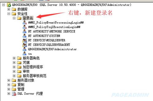SQL Server 数据库和用户创建教程 适用于自助建站系统